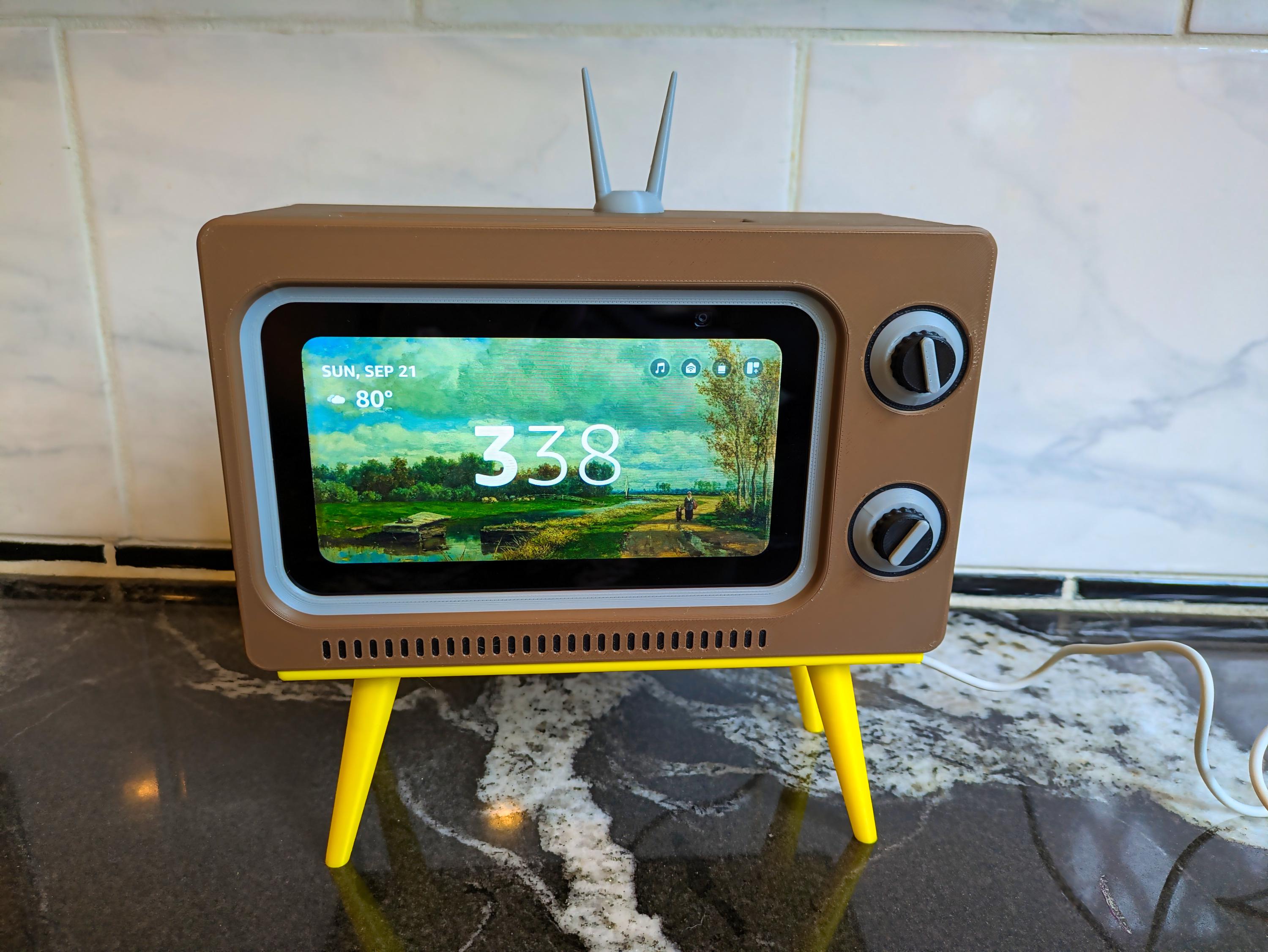 Retro Tv Enclosure for Amazon Echo Show 5 - Etsy