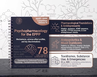 EPPP Psychopharmacology Review with Practice Questions | Study Guide PDF | Psychology Licensing Exam