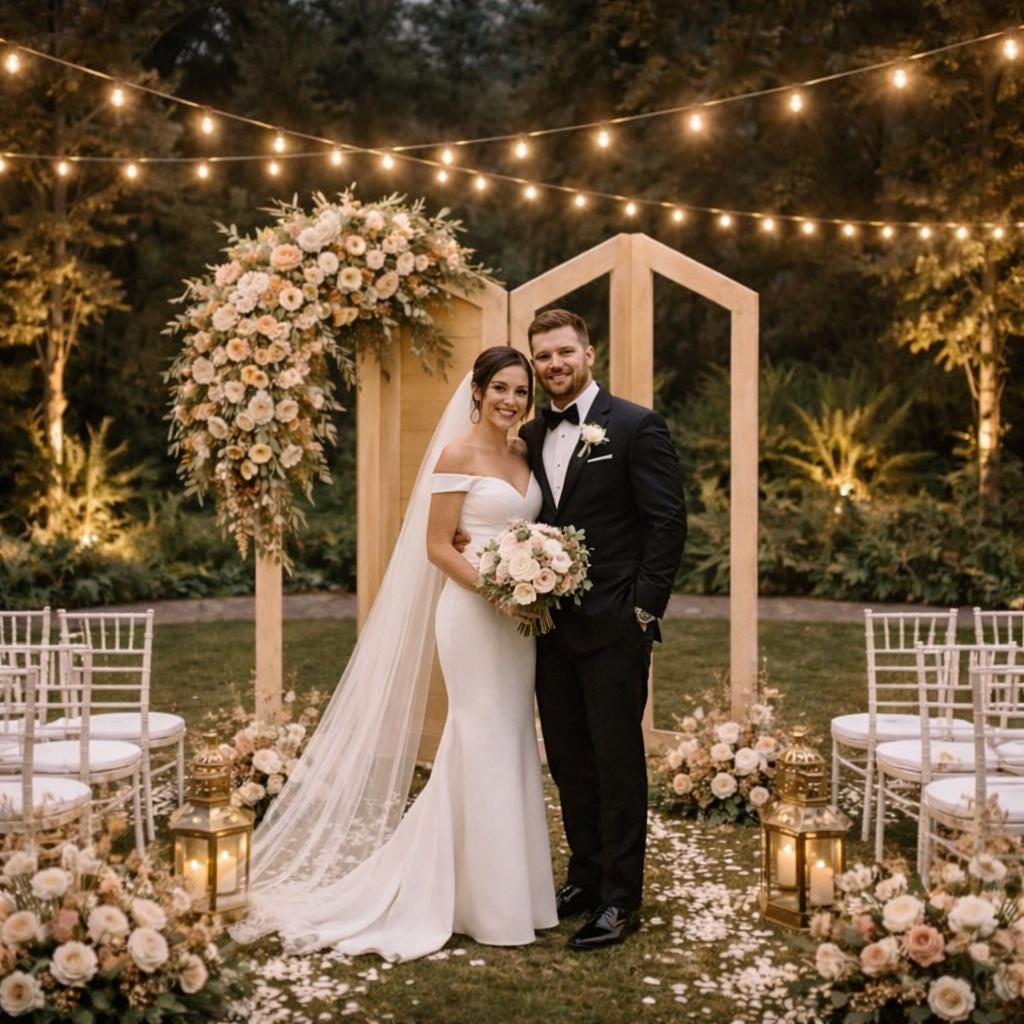 Foldable Wedding Backdrop Plan | Wooden Ceremony Screen PDF | DIY Event ...