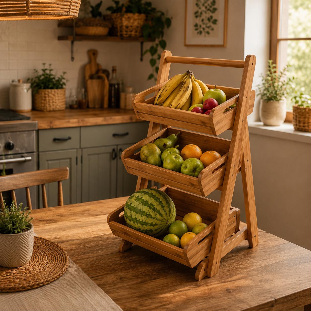 Vegetable storage rack