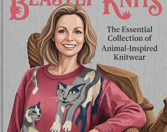 29 Animal Sweater Patterns PDF | Cute Creature Knit Designs | Intarsia Animal Motif Jumpers | Digital Download | Novelty Knit Guide