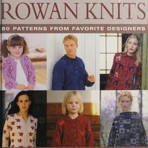 A Treasury of Rowan Knits PDF Book - 80 Knitting Patterns by Favorite Designers - Rowan Knitwear Collection - Digital PDF Download