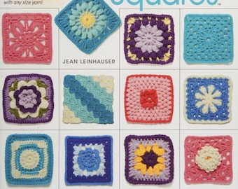 101 Crochet Squares Book by Jean Leinhauser (PDF)