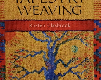 Tapestry Weaving PDF Guide & Patterns Book | Learn Loom Weaving Step-by-Step | DIY Wall Tapestry Tutorial | Fiber Art Designs Bundle