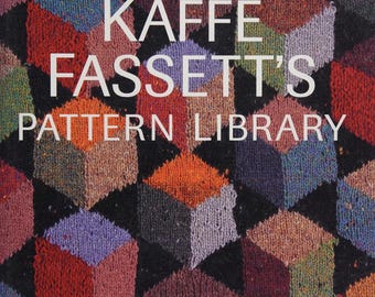 Biblioteca de patrones de Kaffe Fassett en PDF / Más de 190 diseños creativos de prendas de punto / Patrones de punto vintage - Libro de punto con varios colores / Descarga digital