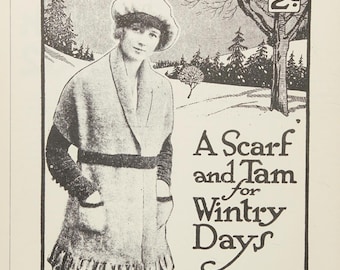 A Stitch in Time Jane Waller Vintage Knitting Crochet Patterns 1920s 1930s 1940s PDF Instant Download Retro Fashion Book