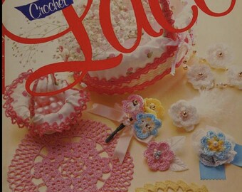 Everybody's Crochet Lace 1987 Nihon Vogue Japanese Lace Crochet Pattern Book PDF Instant Download Vintage Craft Book