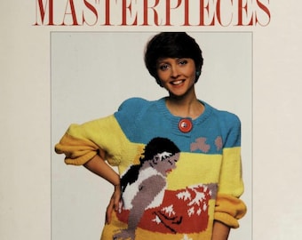 Knitting Masterpieces Book by Ruth Herring | Vintage Knit Patterns Collection (PDF)