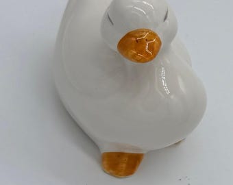 Vintage Sleeping Duck | Duck Figurine | Cottagecore | Vintage Home Decor