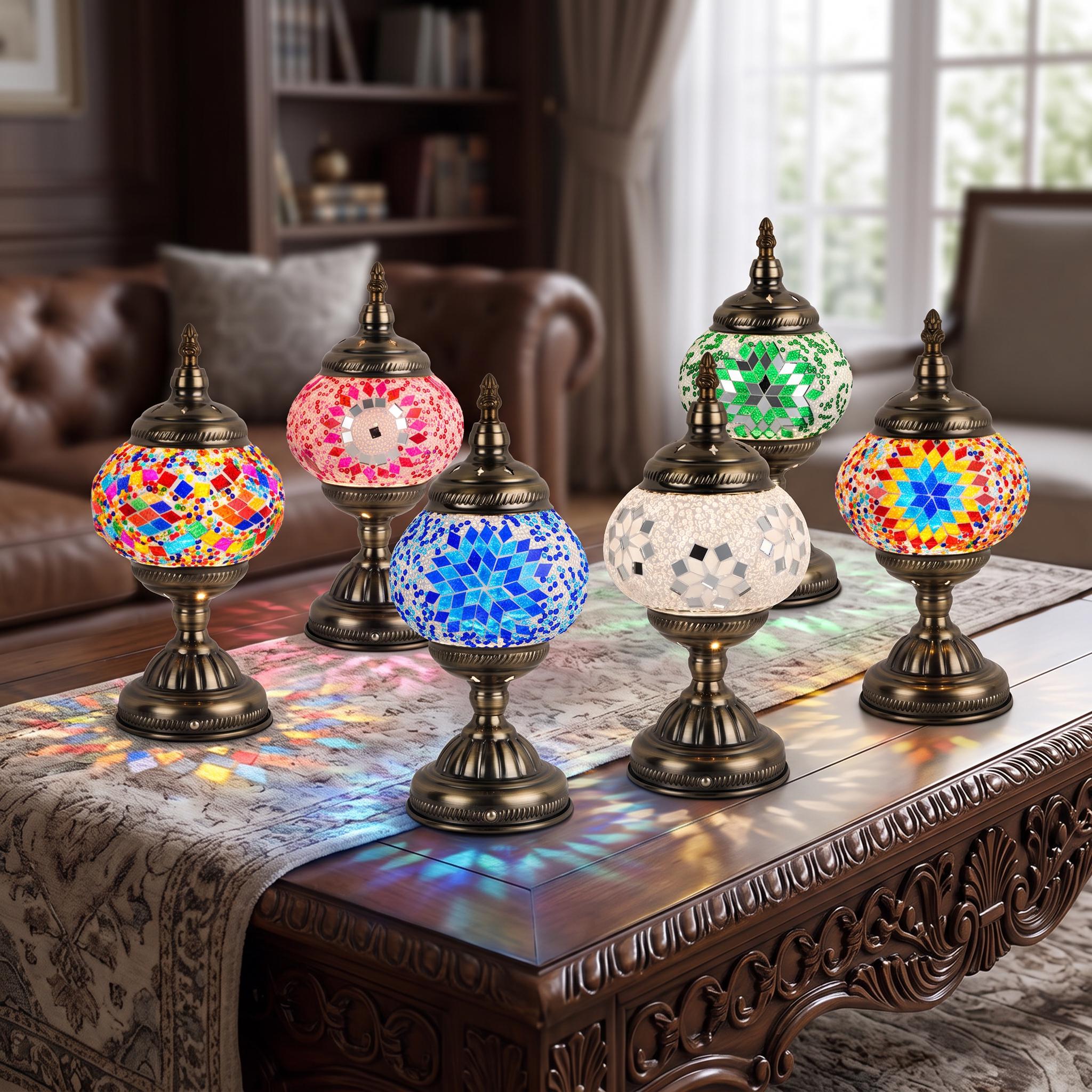 Turkish mosaic lamp - Etsy 日本
