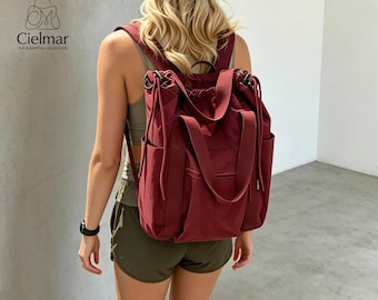 Rucksack mit großer Kapazität, Rucksack-Handtasche, Umhängetasche, Schulrucksack, Stadtrucksack, Reiseschultertasche