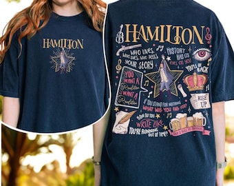 Revolutionary Musical Theater Shirt, Unisex Comfort Colors Tee, Founding Fathers History Gift, Broadway Fan T-Shirt