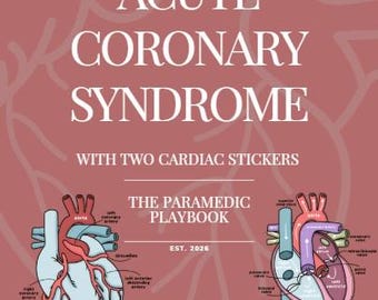 ACS Pathophysiology Ebook + 2 Cardiac stickers