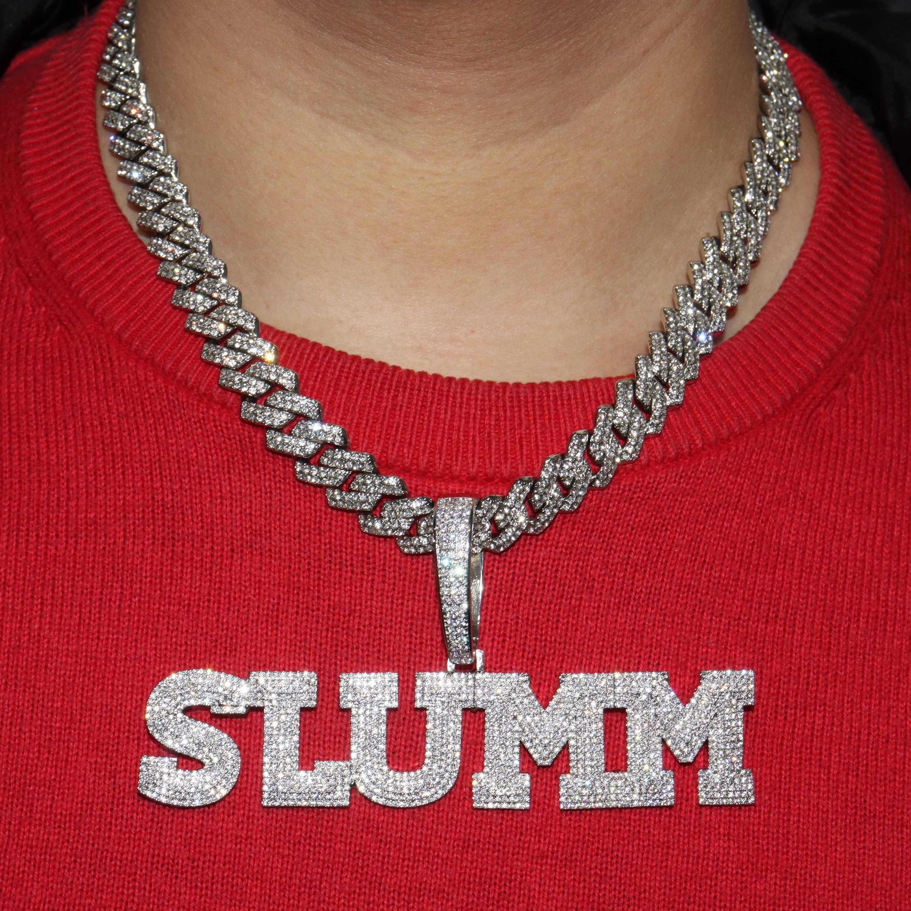 Pendant With 14mm Cuban Link 