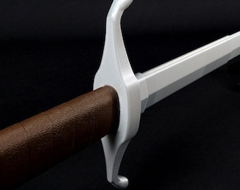 Espada de Trunks del Futuro impresa en 3D, réplica de Dragon Ball Z, arma para cosplay de DBZ