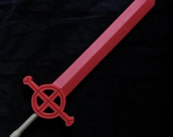 Spada di sangue demoniaco di Finn da Adventure Time / Cosplay di Adventure Time / Costume da collezione per cosplay di Adventure Time / Fatto a mano a grandezza naturale