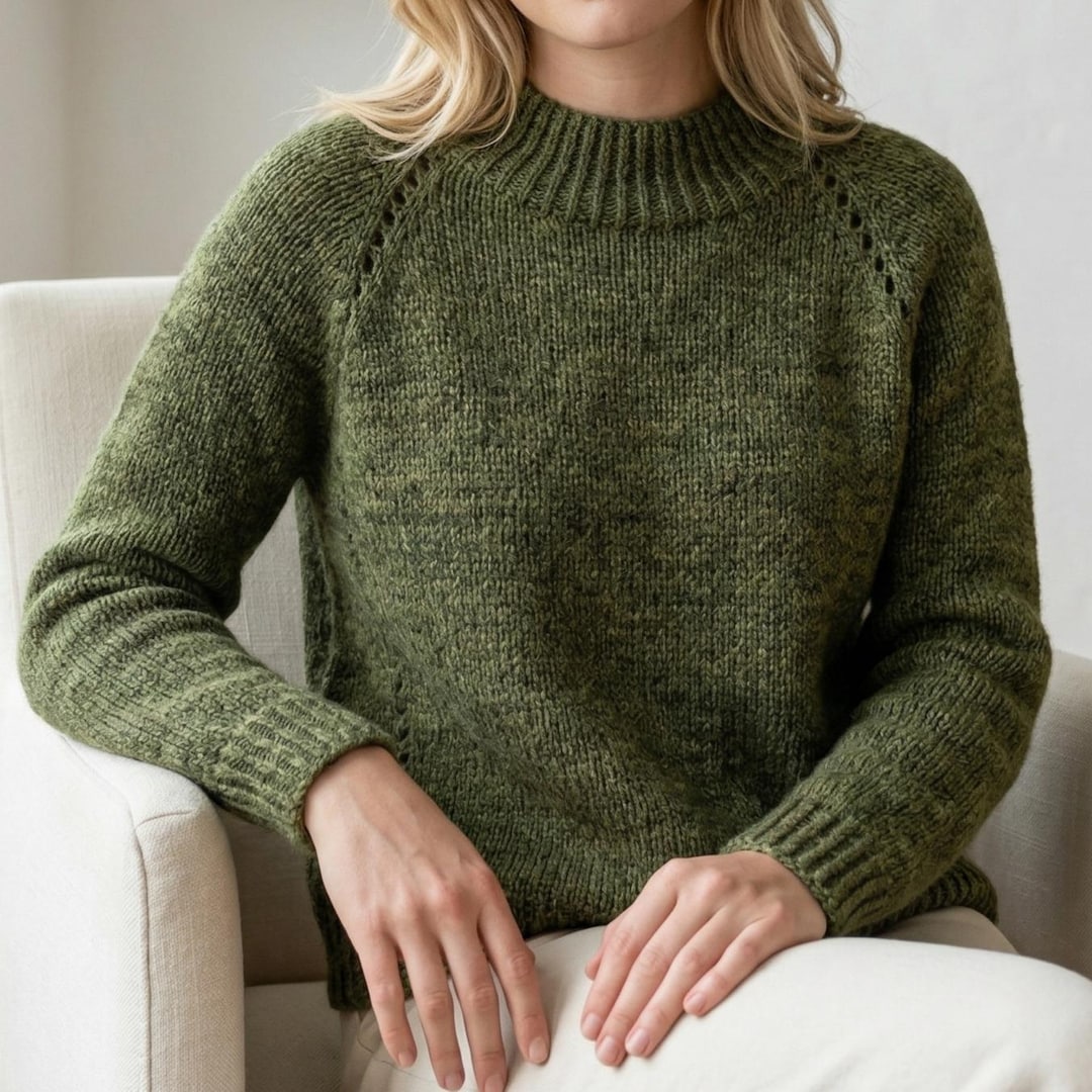Seamless Raglan Sweater Knitting Pattern, Top Down Pullover PDF - Etsy
