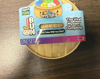Rainbow Mystery Dumpling Squishy Bun NEW & SEALED Viral Toy