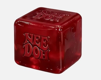 Dr Pepper NeeDoh Nice Cube Squishy Fidget Toy Authentic NIB