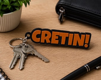 Portachiavi personalizzato stampato in 3D – colori a scelta