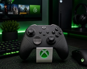 Supporto per controller Xbox Series X/S e One | Design geometrico moderno realizzato con stampa 3D | Accessorio per postazione gaming Cubic Lines