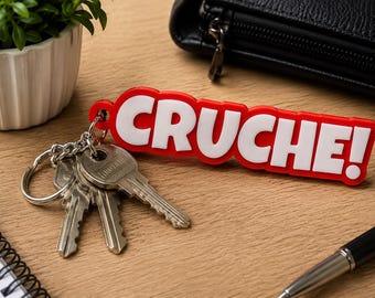 Portachiavi personalizzato stampato in 3D – colori a scelta