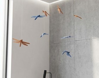 Hanging Dragonfly Mobile – Aerial & Articulated Ballet in 3D Printing