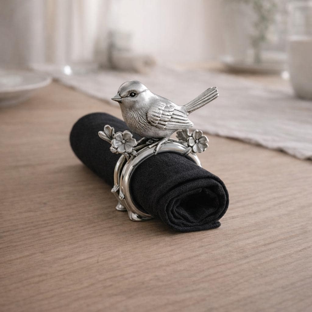 DECORTIE プラチナコーティング ナプキンリングセット 鳥のナプキンリング - Etsy 日本