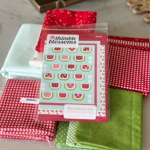 Watermelon Patchwork Quilt Kit with pattern