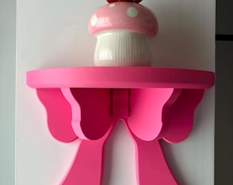Pink bow shelf XL