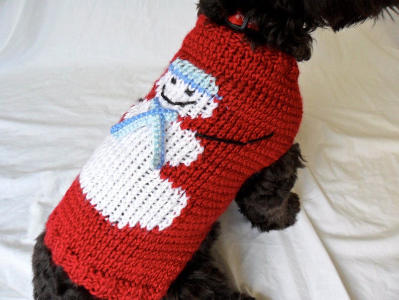 Dog Sweater Knitting Pattern For Small Dogs