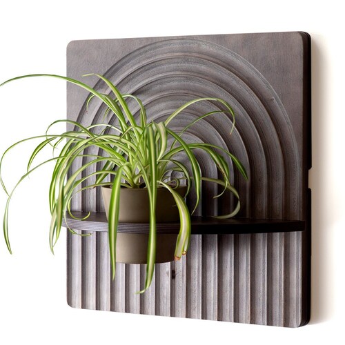 KARVD Arch Hanging Planter Wall Mounted Plant Stand Etsy