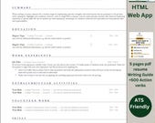 Student Resume 2026, College Resume Template, Academic Resume, High School Resume, Student CV, Internship Resume Template, No Experience