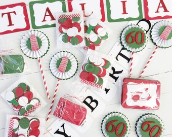 Italian Party Bundle: That's Amore Banner, Cupcake Picks & Garland