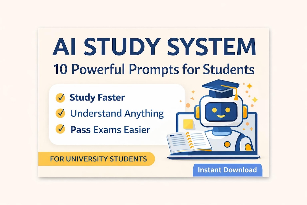 The AI Student Advantage 10 ΑΙ Prompts for University Success, Academic ...