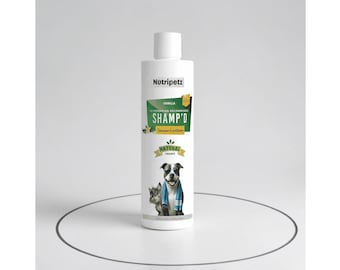 NutriPetz Pet Shampoo, All Natural Organic Formula Dog Shampoo and Conditioner