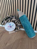 Personalized embroidered pencil cushion for first day of school product logo