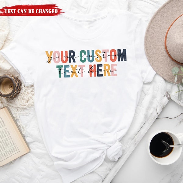 Typography Shirt Etsy