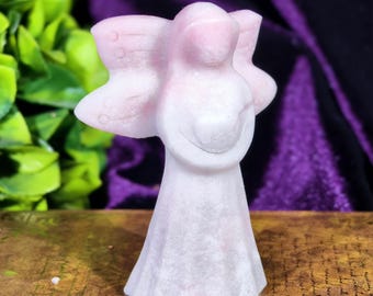 手彫りのピンクオパールトカゲ彫刻：ペルーの石の芸術 - Etsy 日本