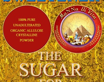 Organic Allulose Sugar, Zero Carb Keto Sweetener