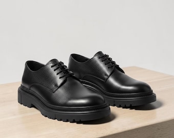 DailyPace Core Style Legacy Black Men's Shoes, Lightweight Casual Loafers, Comfortable Office Footwear