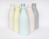 bouteille de lait cru pour le réplique en porcelaine : couleur de lait