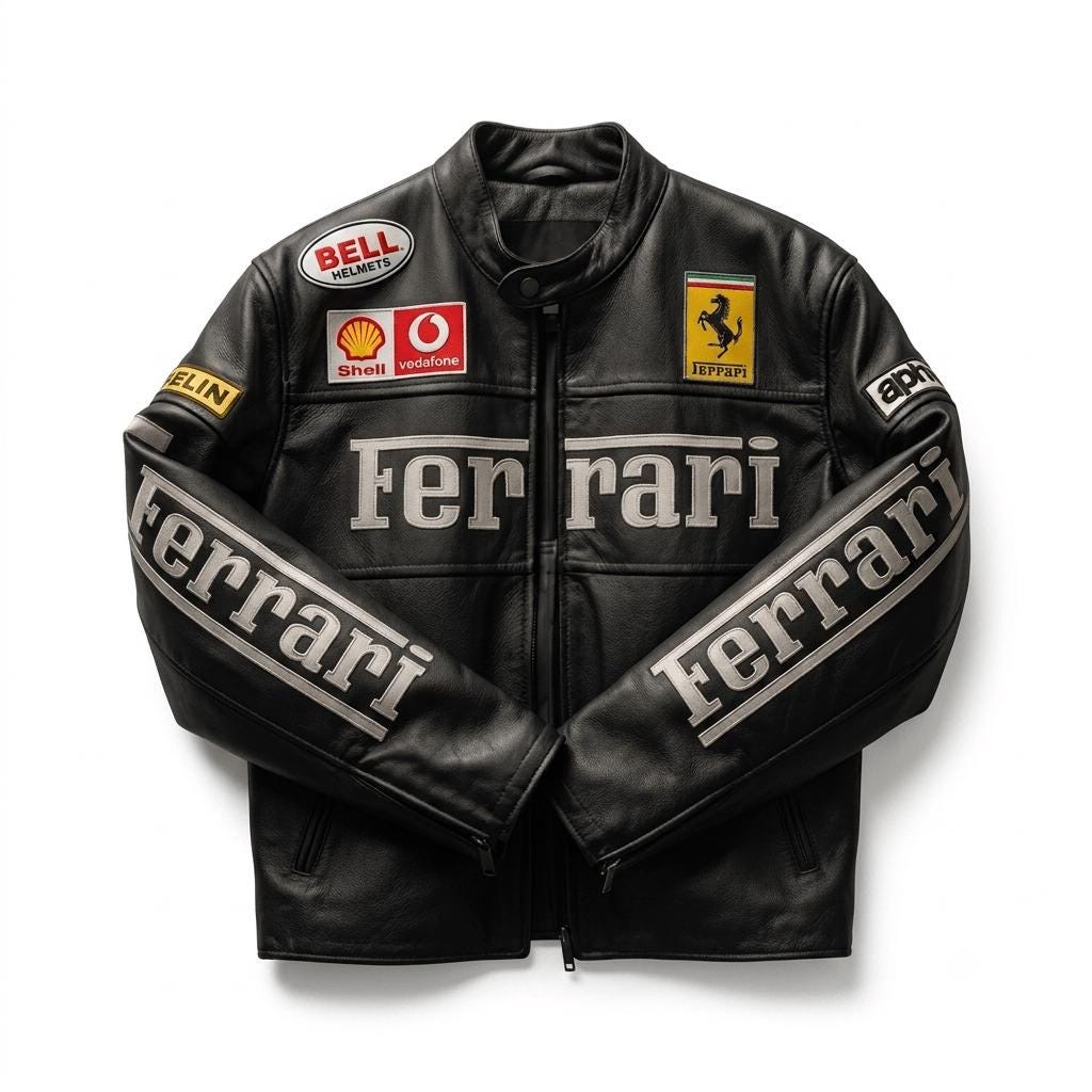 Ferrari jacket - Etsy 日本