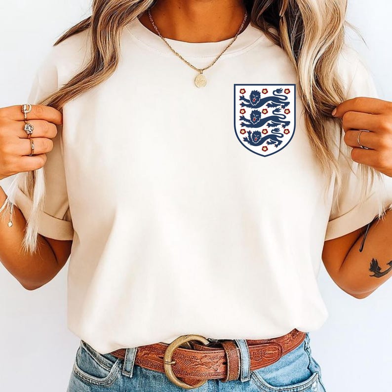 Escudo de la selección inglesa de fútbol en formato SVG y PNG – Logotipo de la selección nacional de fútbol (descarga digital) imagen 2