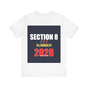 Section 8 Supporter Culture Summer 2026 Soccer Ultras T-Shirt