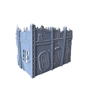 Große orkische Ruine B, 3D-gedruckt für Tabletop-Kriegsspiele