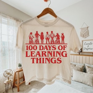 100 Days of Learning Things SVG & PNG - Educational Graphic Design