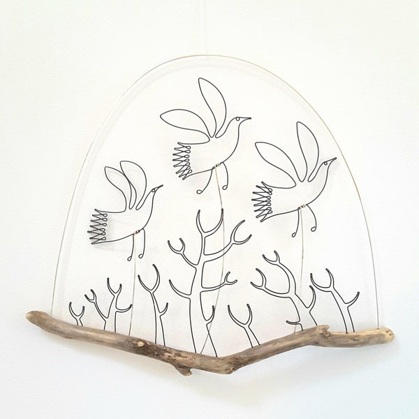 Wire Wall Hanging Etsy