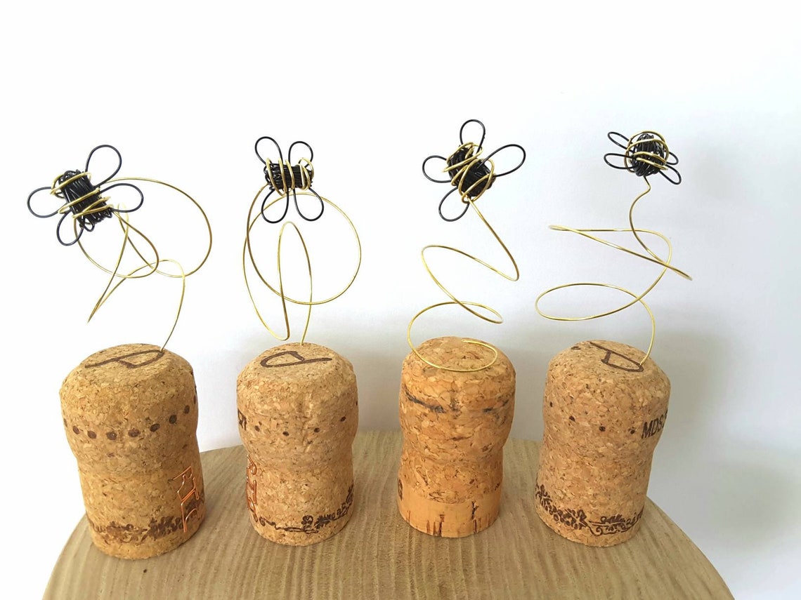 Wire bee art small wire sculpture bumble bee home decor | Etsy