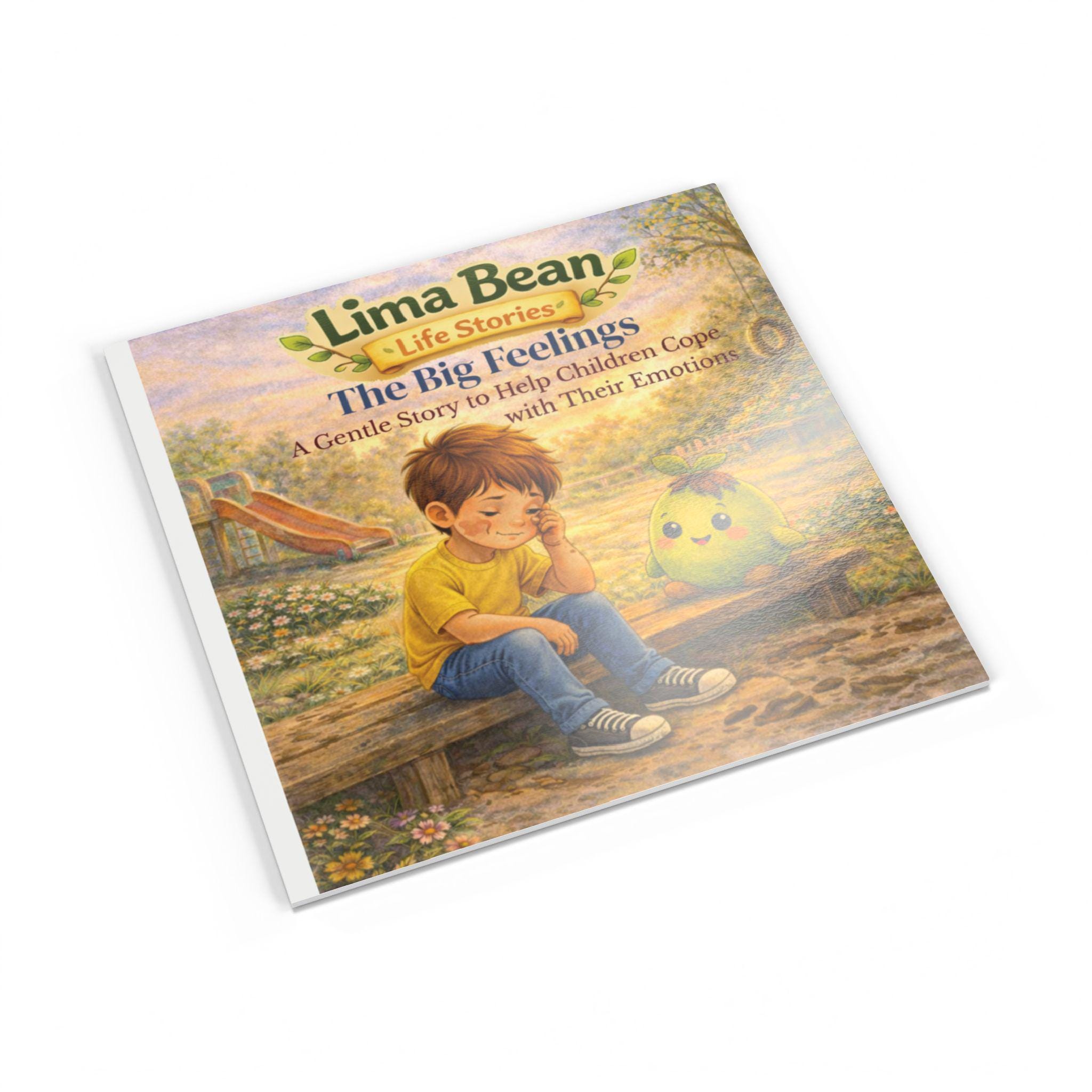 The Big Feelings Personalized Softcover Illustrated Book Social Emotional Learning Story for Toddlers to Manage Emotions